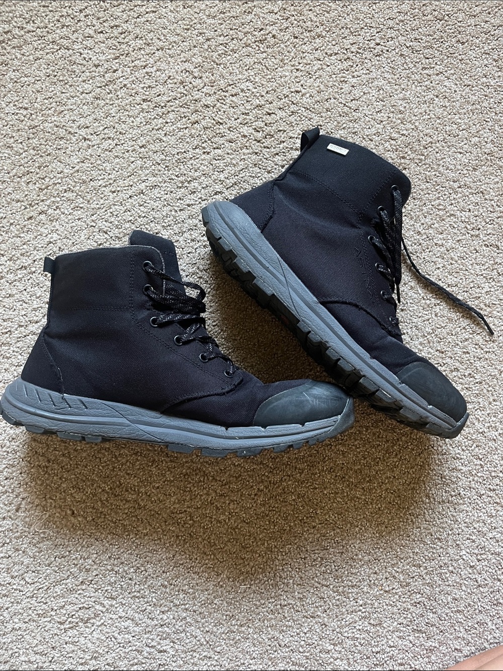 Astral Waterproof Black Tactical Lace-Up Boots